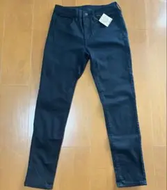 無印良品 スキニーパンツ ブラック 24インチ