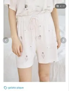 【新品　未使用】gelato pique 【接触冷感】あざらし柄ショートパンツ