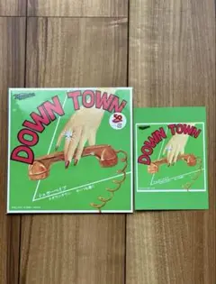 新品 特典付き シュガーベイブ / DOWN TOWN 7インチ レコード
