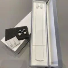 【極美品】ダイヤモンド0.2ct ネックレス u0026 ピアス 3点セット
