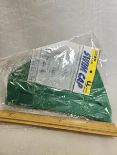 【匿名発送】スイムキャップ　水泳帽　緑　LLサイズ(～cm)