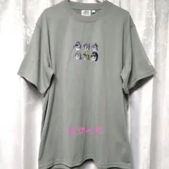 忍たま乱太郎 六年生 刺繍 Tシャツ ミントグリーン LLサイズ