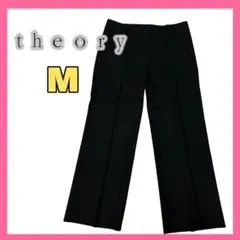 Theory セオリー タックパンツ 4 M ブラック レディース　フォーマル