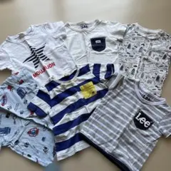 Lee ストライプ Tシャツ ポケット付き他6枚セット