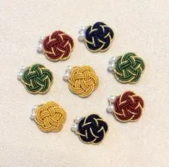 【水引】梅結び 3本取り　和カラー☆