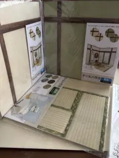 seria ドールハウスシート（壁紙、床材、障子、窓大）7点になります。
