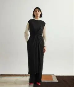 【新品未使用】unfil シルクワンピース