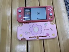 Nintendo Switch Lite ピンク カバー付き