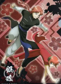 MI2-4　　銀魂　神楽＆神威　クリアファイル
