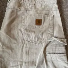 Carhartt ベージュ ペインターパンツW42L30極太ルーズフィット古着