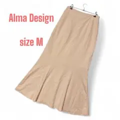♡Alma Design アルマデザイン♡とろみマーメイドスカート/アイボリー