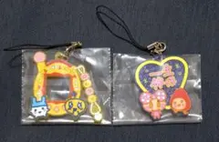 一番くじ たまごっち F賞 きらきらラバーチャーム 2種