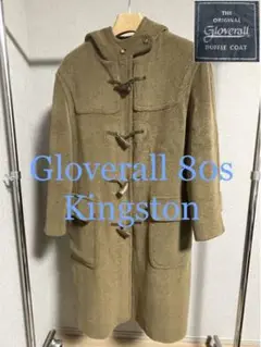 Gloverall ダッフルコート 80s ヘリンボーン ブラウン