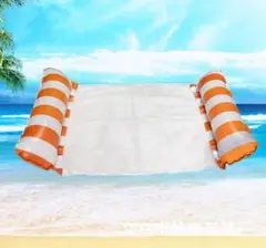 新品未使用品☆メルカリ便☆ハンモック浮き輪☆ビーチベット☆
