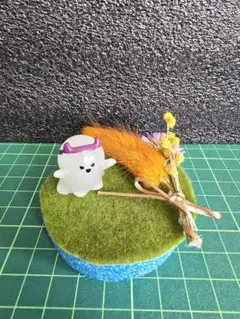 ドライフラワー付きミニチュアディスプレイ&産卵床