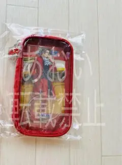 逆転裁判　御剣怜侍　アクリルスタンド&ポーチ　※新品未開封