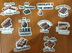 ⑭チョコレート ステッカーセット