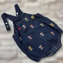 ヒステリックミニ テディ サロペット ダルマオール M