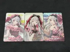 Prism Heart June Bride 石神のぞみ　フォト風カード　3種