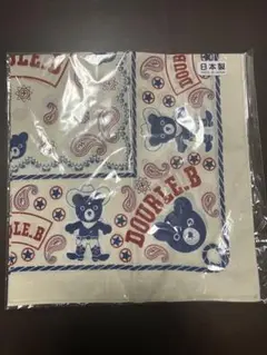 【新品】MiKiHOUSE DOUBLE.Bミキハウス　バンダナ　ハンカチ