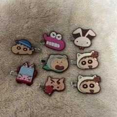 クレヨンしんちゃん ヘアピン 8個セット