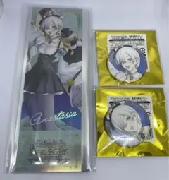 fgo アナスタシア　缶バッジA ランダムチケット風カード
