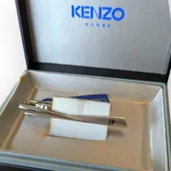 新品未使用タグ付き【KENZO】ケンゾー ネクタイピン シルバー 箱付き
