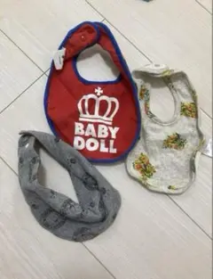 BABY DOLL スタイ・よだれかけセット