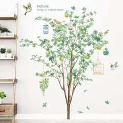 ウォールステッカー　新品未使用品　北欧　おしゃれ　剥がせる　シール　観葉植物　木