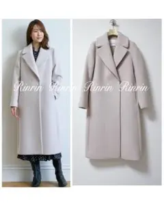 【美品】ANAYI ロングコート 34
