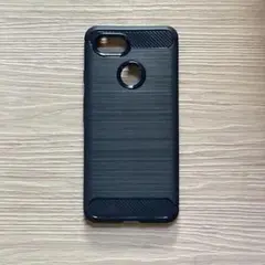 Google Pixel 3　濃紺　ソフトケース 管理214-2