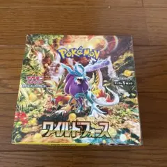 ワイルドフォース　１BOX　シュリンク無し未開封ボックス　ポケモンカード