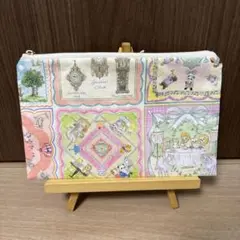フラットポーチ ユキエモン ハンカチコレクター