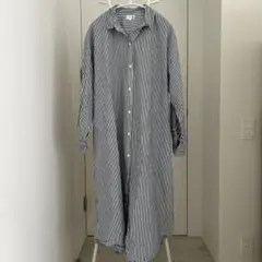 LAKOLE（ラコレ）ストライプ シャツワンピース Mサイズ