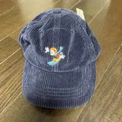 オーバーライド　ミッキーマウス　コーデュロイ　キャップ