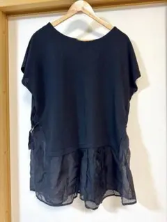 ELVENCEFINO半袖チュニック☆トップスゆったり