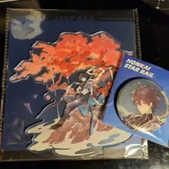 【新品未開封】公式正規品　崩壊スターレイル　丹恒　アクリルスタンド　缶バッジ