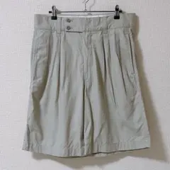UNIQLO U ワイドフィットタックチノショーツ M ナチュラル