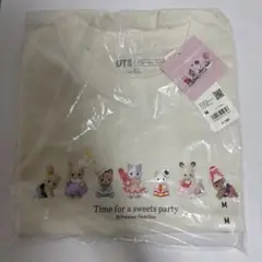ユニクロ シルバニアファミリー スイーツパーティー Tシャツ M