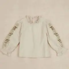 apolina 刺繍ブラウス