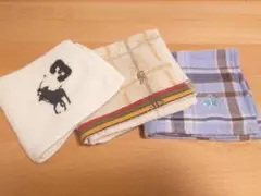 メンズ　ハンドタオル3枚セット【未使用】