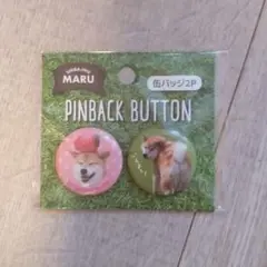 柴犬まる 缶バッチ