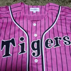 Tigers ピンクストライプ ユニフォーム（Mサイズ）