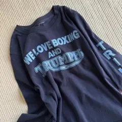 used TRIUMPH トライアンフ ロンT 袖プリ Tシャツ 古着