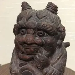 【鬼の焼き物】渋い美品!