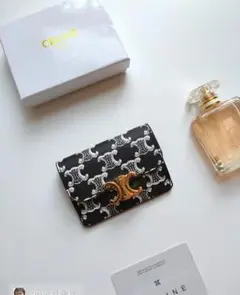 CELINE 動物柄 名刺入れ