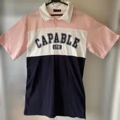 lovetoxic CAPABLE LTXC ポロシャツ Lサイズ