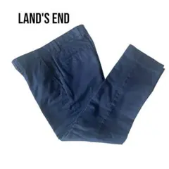 ランズランド　メンズスラックス　紺　ビジネスオフィス　美品　M