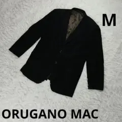 『ORUGANO MAC』テーラードジャケット　ブラック　Mサイズ　メンズ