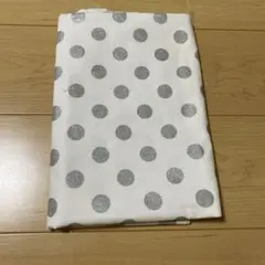 シルバーラメドット布地